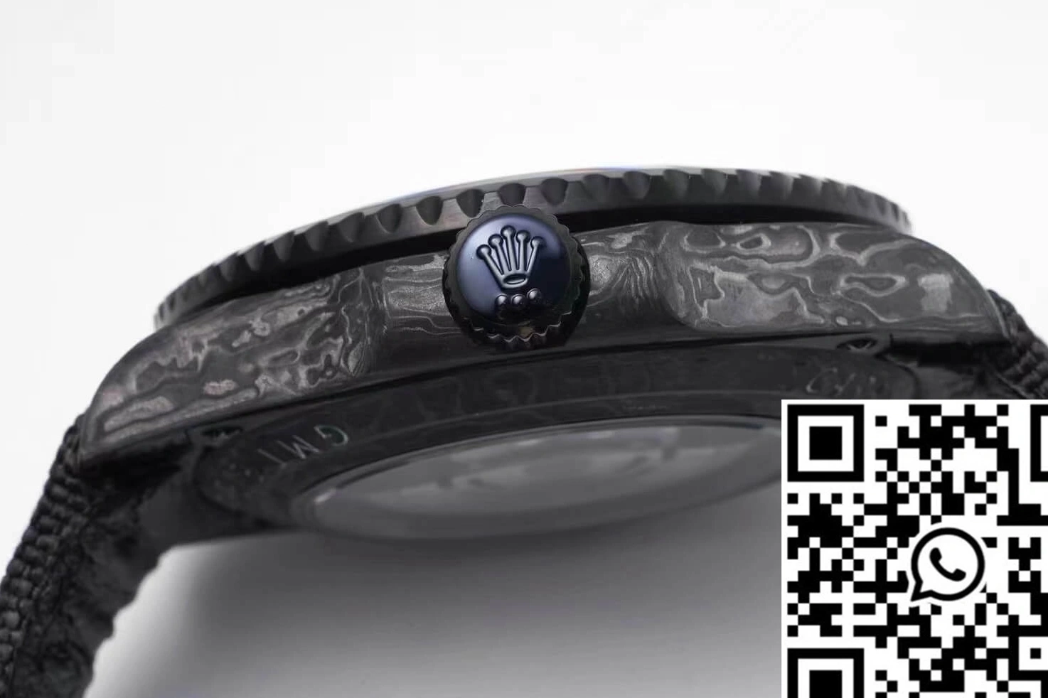 Carbon Lightweight Black Strap Fiber Fabric Diw II GMT-MASTER Rolex 1184 0809